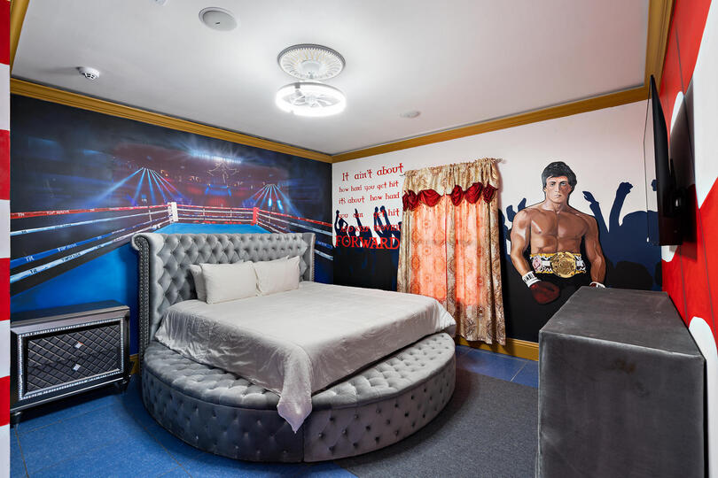 Rocky King Suite Bedroom 17 Upstairs