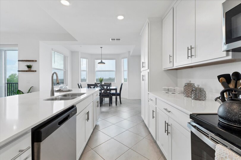 Bright, open living space