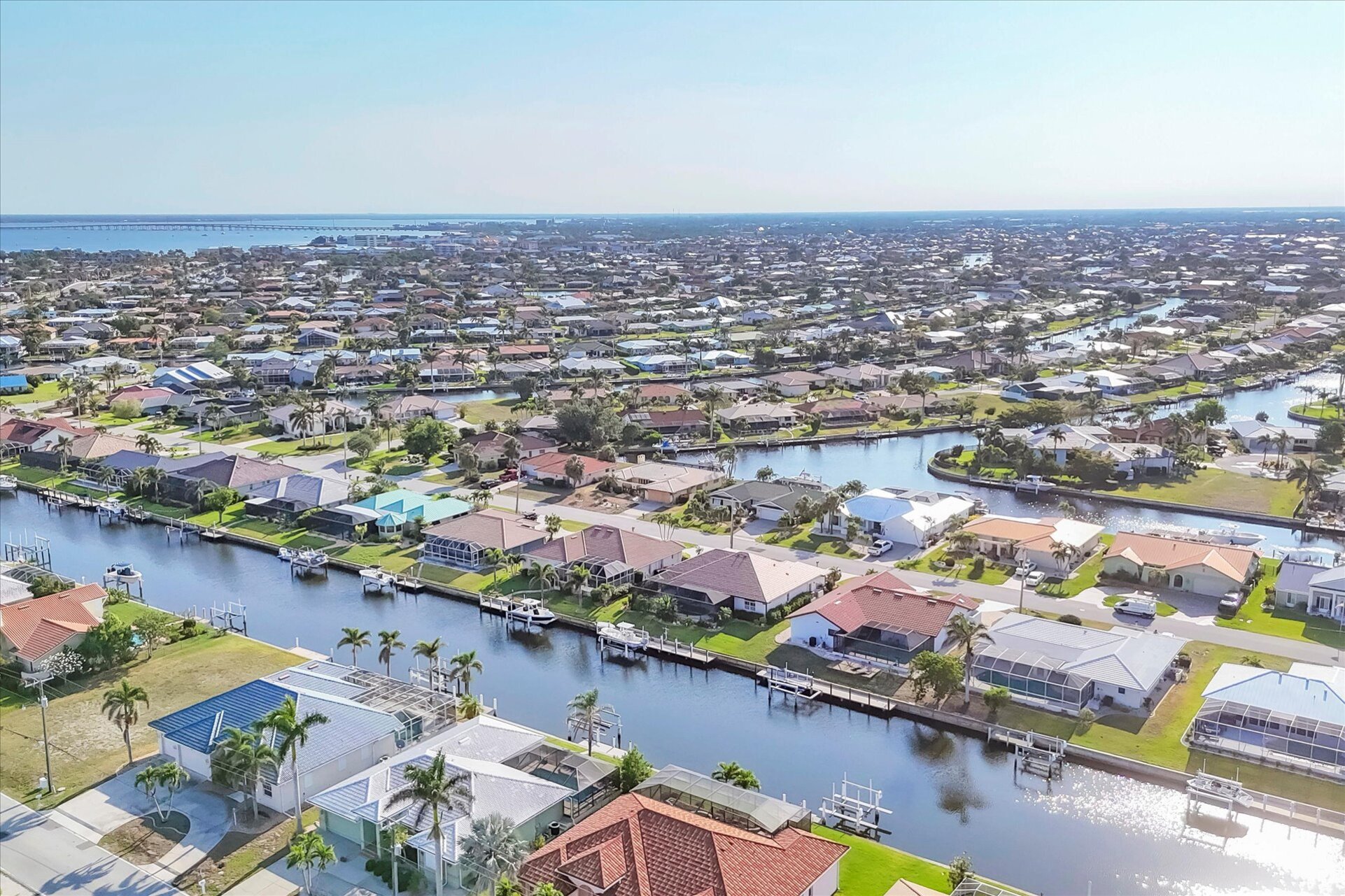 Beautiful 3-Bedroom, 2-Bathroom Canal-front home with Private West facing Pool in Punta Gorda, FL